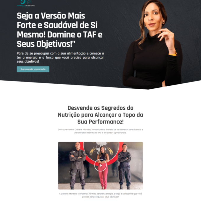 LP Nutricionista Dani Monteiro site